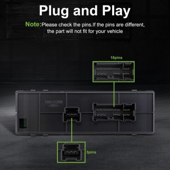 Fit for Nissan Altima 2013-2018 Power Window Master Switch Left Driver Side