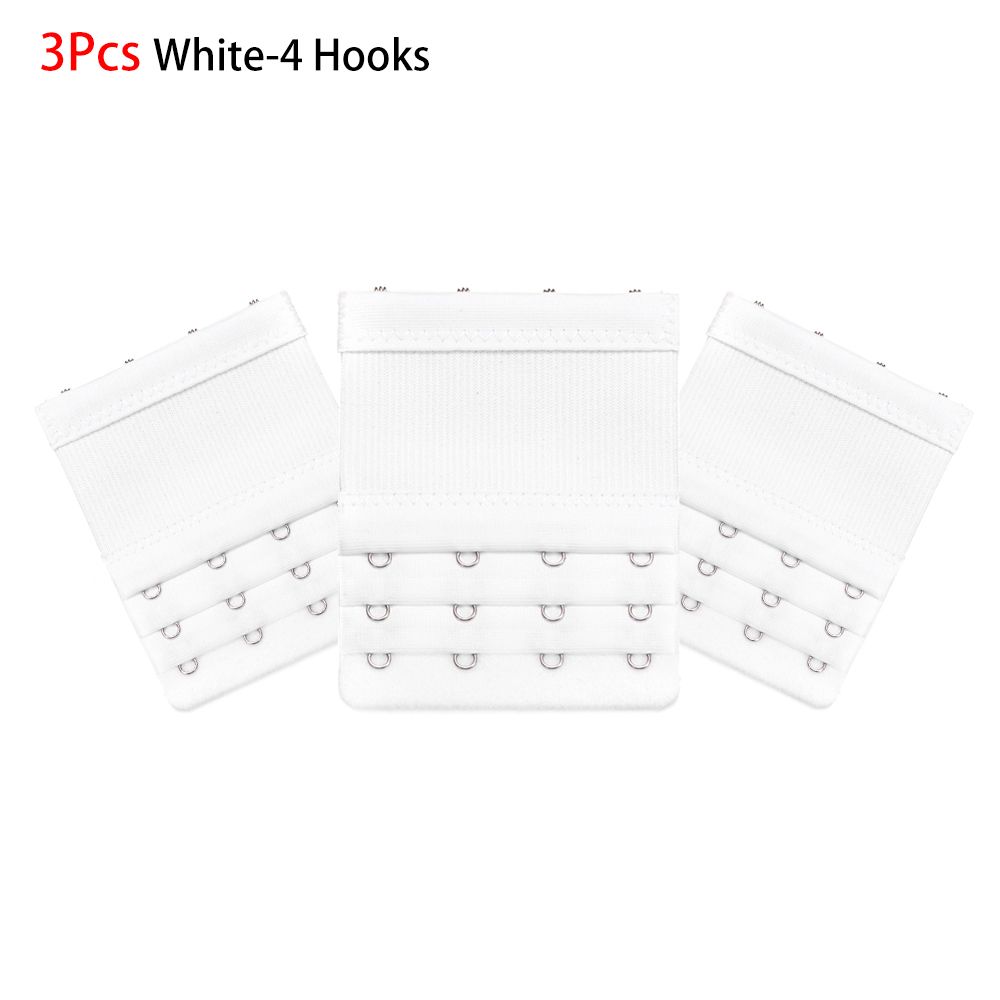 1/3Pcs Adjustable Women Bra Extender 2,3,4 Hook Brassiere Strap Buckle Bra Extension Maternity Underwear