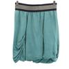 Emporio Armani made in Italy Mini length Balloon skirt 36 Turquoise Women Used