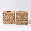 Bohemian Style Rattan Cube Tissue Box with Cover Tissue Holder  Bathroom