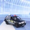 1/36 Scale Land Rover Range Rover Police SUV Vehicle Toy Car Alloy Diecast Car Model Toy with Pull Back for Children Gifts Toy Collection