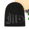 Warm men's and women's Sanskrit contrasting colors, cool fashion versatile wool, new knitted hat, pullover hat, sweet cold hat, European and American