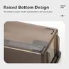 Transparent Black Pencil Case Multi-functional Stationery Organizer Simple Stationery Case  Gift