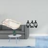 Elegant Multipurpose Tray Set for Breakfast Vanity And Cafe Use with Hand Painted Decorative