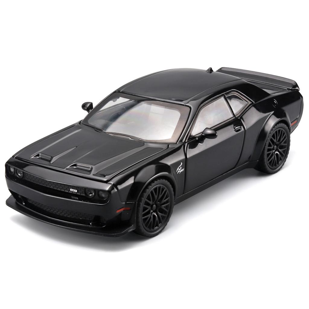 1:32 Hellcat Huili Acousto-Optic Simulation Alloy Sports Car Model Boy Toy