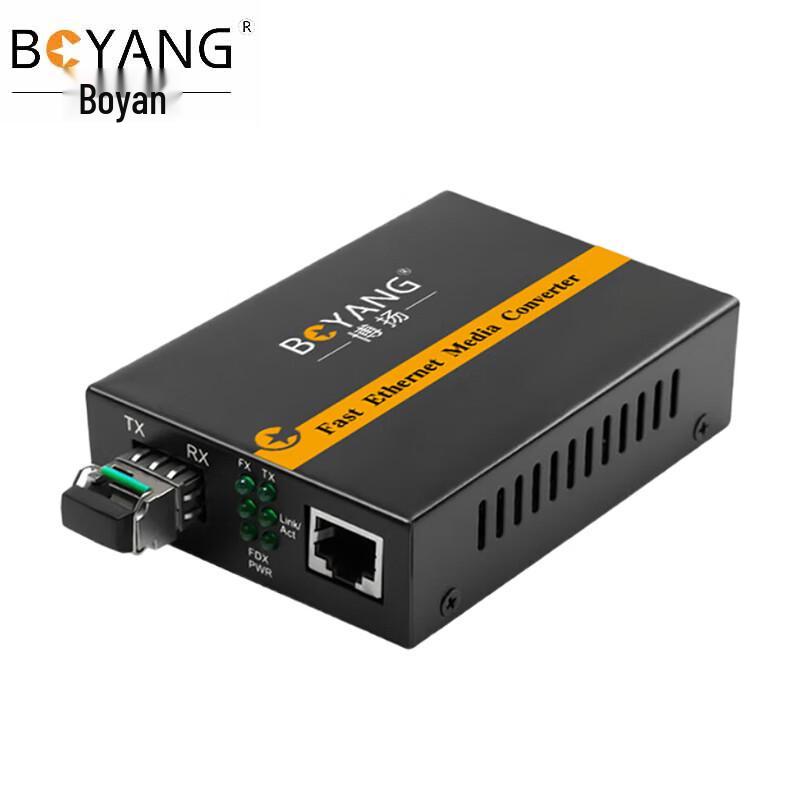 Boyang Fiber Optic Transceiver 100km Transmission Distance