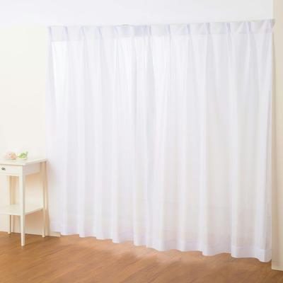 Specialty Hard To See from Outside Mirror Lace Curtain 100cm X Length 193cm Set of 18 Sizes Image Heat Thermal UV Cold Heat for Single Living [Curtain