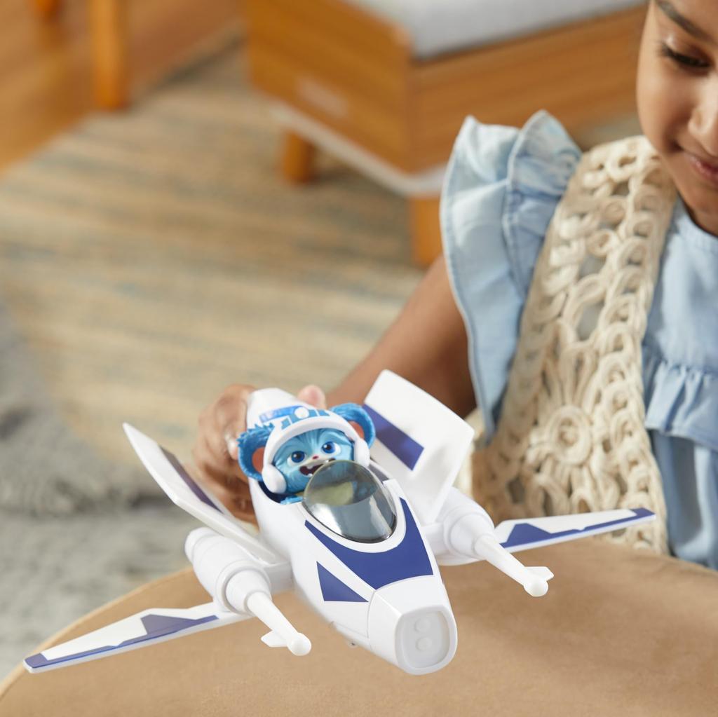 STAR WARS Jedi Pilot Nub Scale Action Figure Star Wars Ship Toy Preschool Toys for 3 Years Old Boys and Girls 4" &