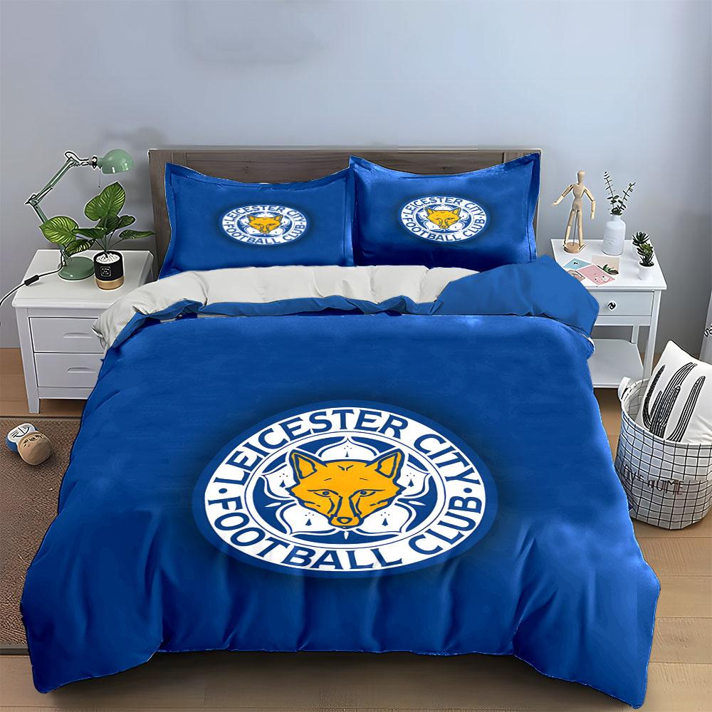 Fox emblem, Leicester City. Bedding sets Duvet cover sets Duvet covers Pillowcases(1*Duvet Cover 2*Pillowcases without duvet insert)