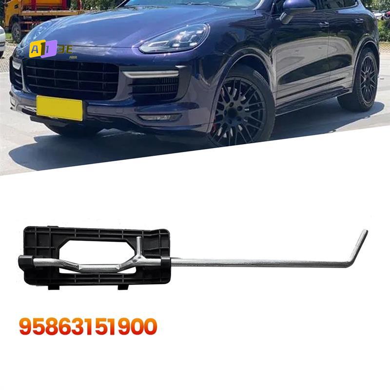 A03E-Front Headlight Mount Housing Base Bracket For Porsche Cayenne 2011-2018 Head Light Lamp Mount Support Black Left