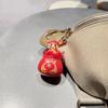 Blessing Bag Wealth God Voice Keychain Chinese New Year God of Longevity Pendant  Car Key Pendant