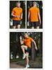 Unisex Quick-Dry Mesh Running T-Shirt with Reflective Design