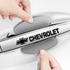 Bil Dörrklistermärke Kolfiber Repor Bil Handtag Skyddsfilm för Chevrolet Cruze Malibu Sail Spark Captiva Equinox Trax Tracker AVEO Lova Husbil