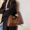 Wholesale Premium Red Bag Women's New Winter Light Luxury Niche Underarm Bag Large Capacity Commuter Tote Bag