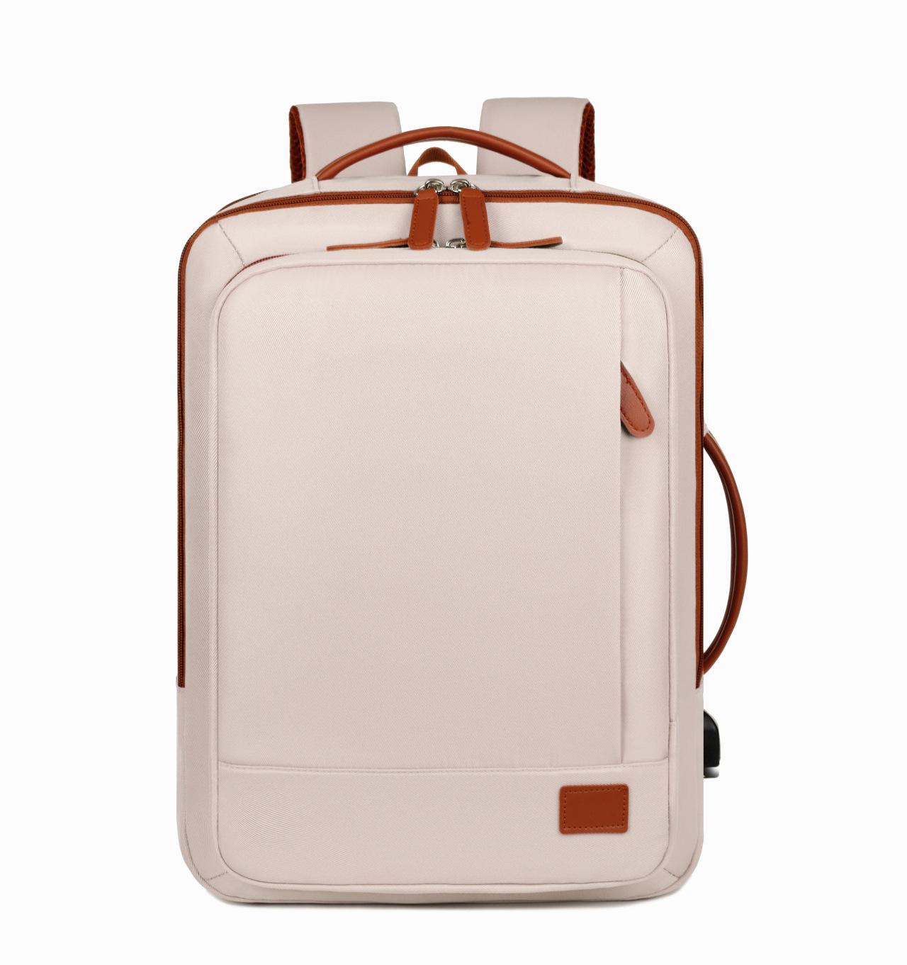 Expandable Multi-Function Business Laptop Backpack with Large Capacity and Multiple Compartments