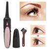 Heated Eyelash    Re able Silicone Brush Head Portable Electric Eyelash    for Women