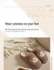 Little Bear Cotton Slippers: 2025 Non-slip Silent Indoor Slippers for Men & Women - New Autumn/Winter Collection