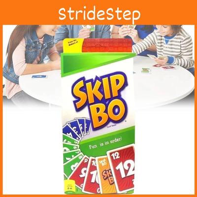 Interaktives Skip Bo Kartenspiel für strategisches Denken und geselliges Spielen