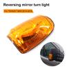Rearview Mirror Side Turn Signal Lamp Cover Replacement Parts Side Turn Indicator Lamp Shell for Ford Transit MK8 2014-2019