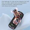 ZEALOT S51Pro 40W Bluetooth-Lautsprecher IPX5 Wasserdicht 3D Stereo Bass Tragbarer Lautsprecher mit Lanyard
