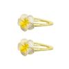 1 Pair Women Hair Clips Flower Shape Hair Barrettes Strong Grip Decorative Hair Pins Beach Vacation Daily Party Hair Accessories