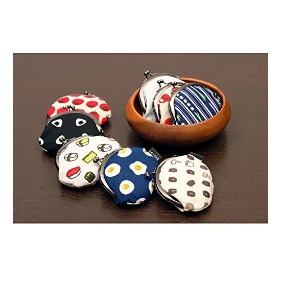 Wafuka 2.6-inch Gamaguchi (Clasp) Pouch Coin Purse (Gourd)