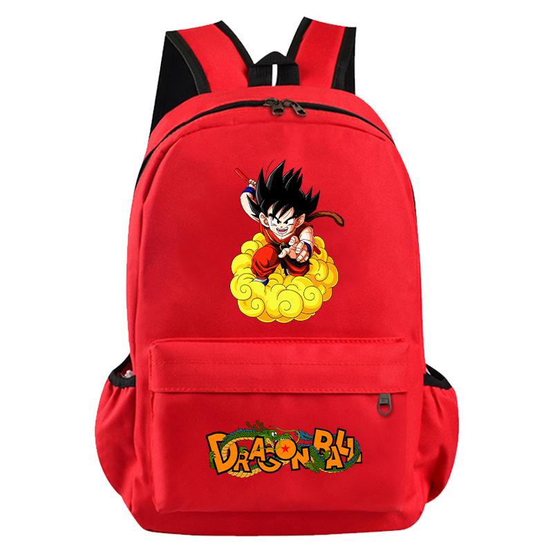 Anime Dragon Ball Cute Cartoon Backpack Document Bag for Girl Boy Teenager Best Gifts Schoolbag Men Women Leisure Travel Unisex Bagpack Rucksack