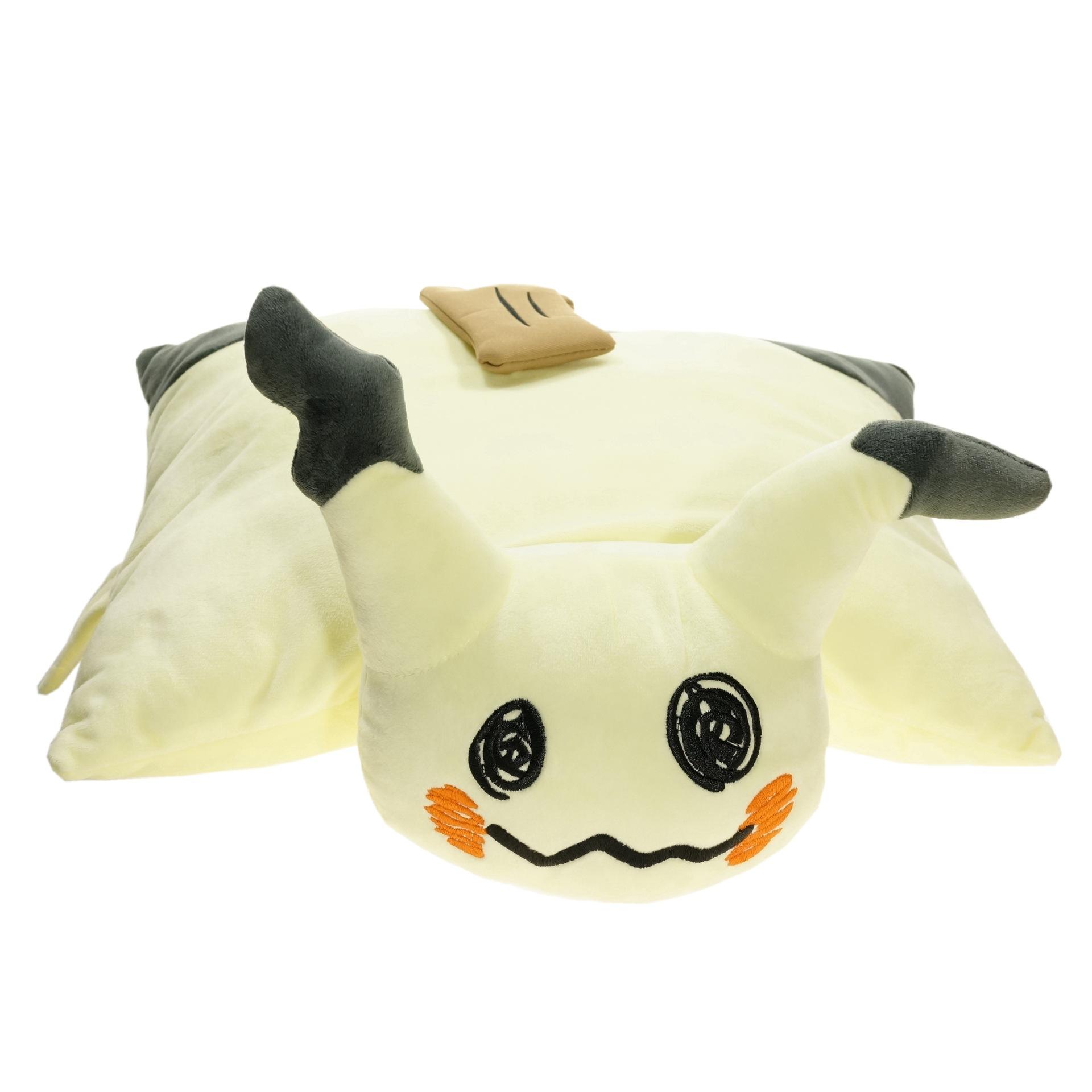 

Плюшевая подушка Mimikyu Kawaii, мягкие игрушки, мультяшная и милая декоративная подушка, подарок на день рождения для детей и друзей, украшение для дома 42*40cm