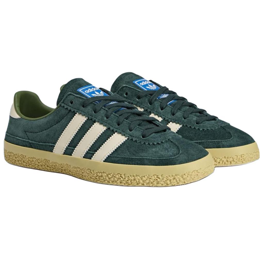 Adidas Roelee SPZL Wild Pine Unisex Sneakers Green Halo-Gold Cream-White JP9887