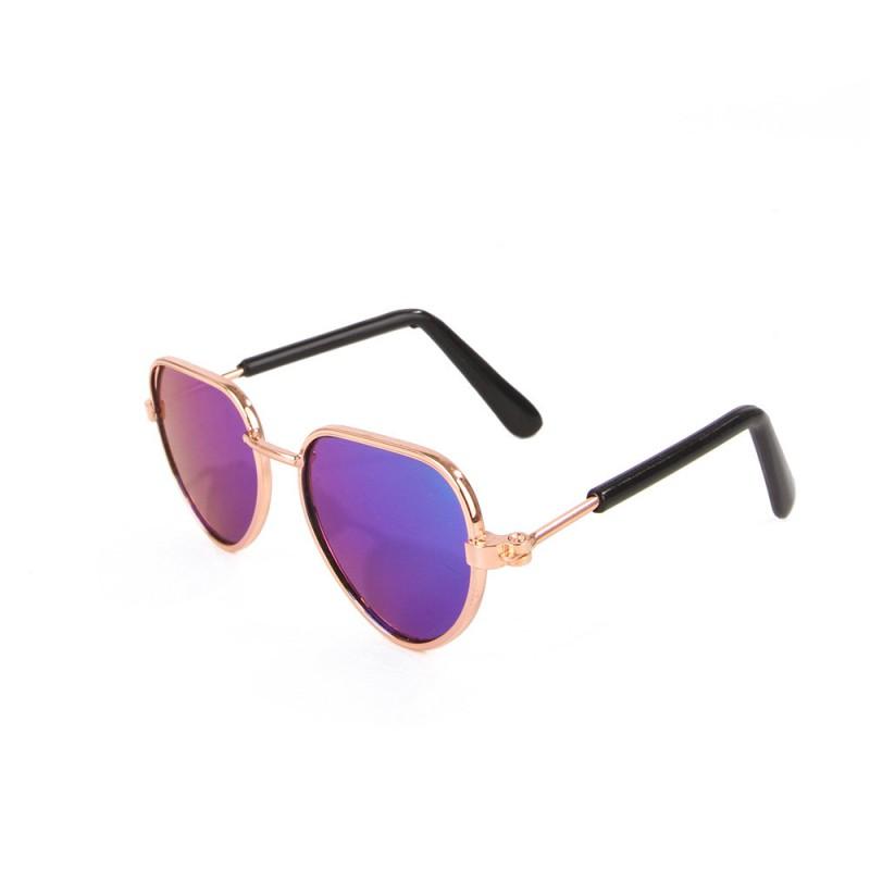 Pet Sunglasses Cats Dogs - Cute Cartoon Style Goggles Plastic Accessories In Multiple Colors Frames