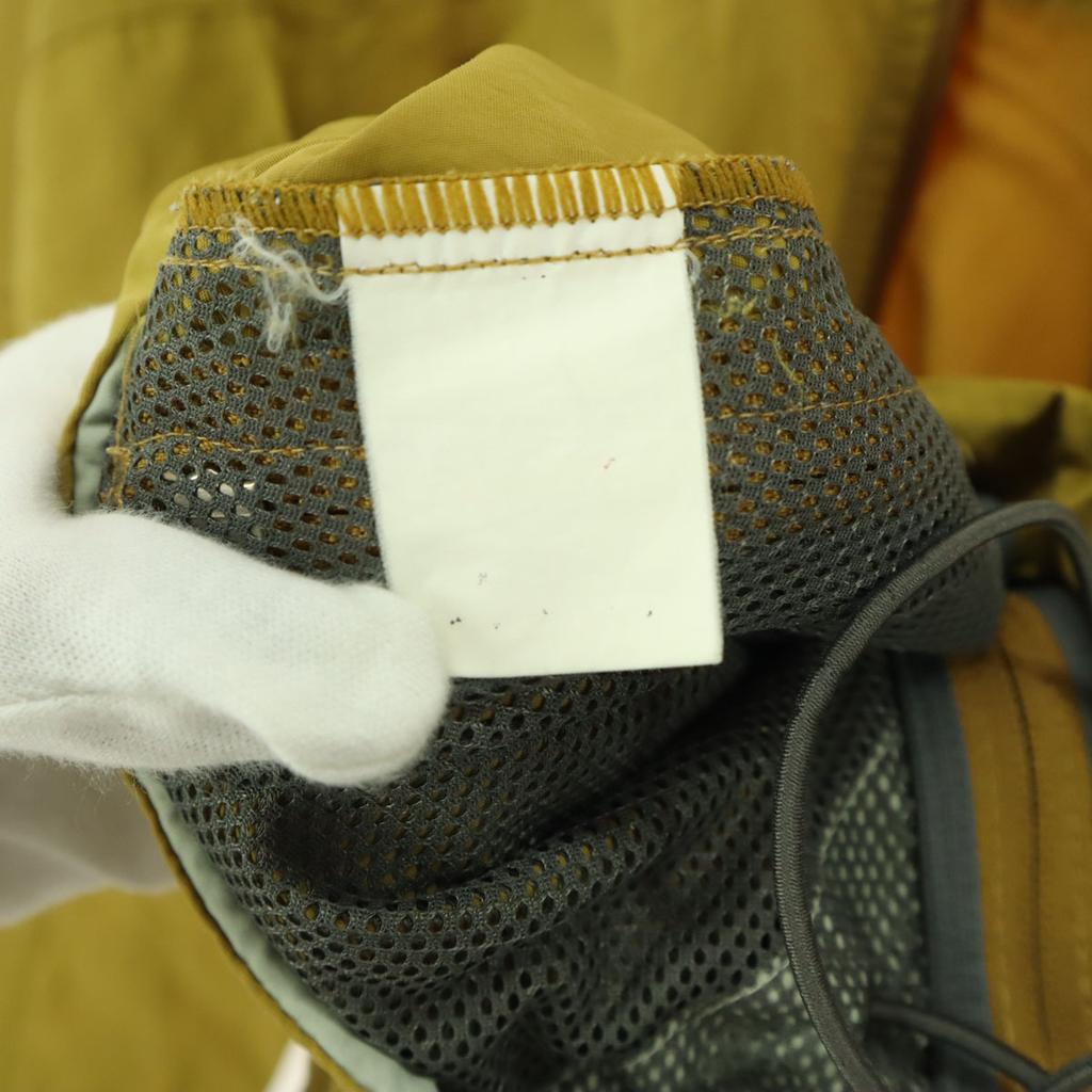 mont-bell brand logo Long sleeve Mountain parka S Yellow Men's Used