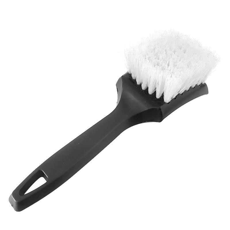 Multi-Functional Black Car Tire & Rim Cleaning Brush for Wheels and Floor Mats
