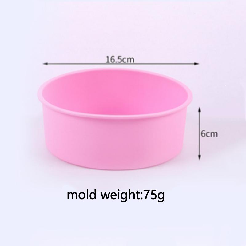 

4/8-inch Circular Cake Mold Silicone Mold Baking Tray with Multiple Sizes and Types of Cakes DIY Baking Cake Mold 4 inches