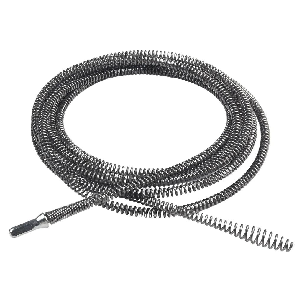 5 Meter Electric Drill Drain Dredging Spring Sink Cleaner Sewer Dredging Tool Electric Pipe Dredge Household Cleaning Tools