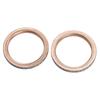 Motorcycle Exhaust Gasket 38.5*50*5 For XT250 2013-2024 Serow 250 2008-2017 XG250 Tricker YBR250 SR400