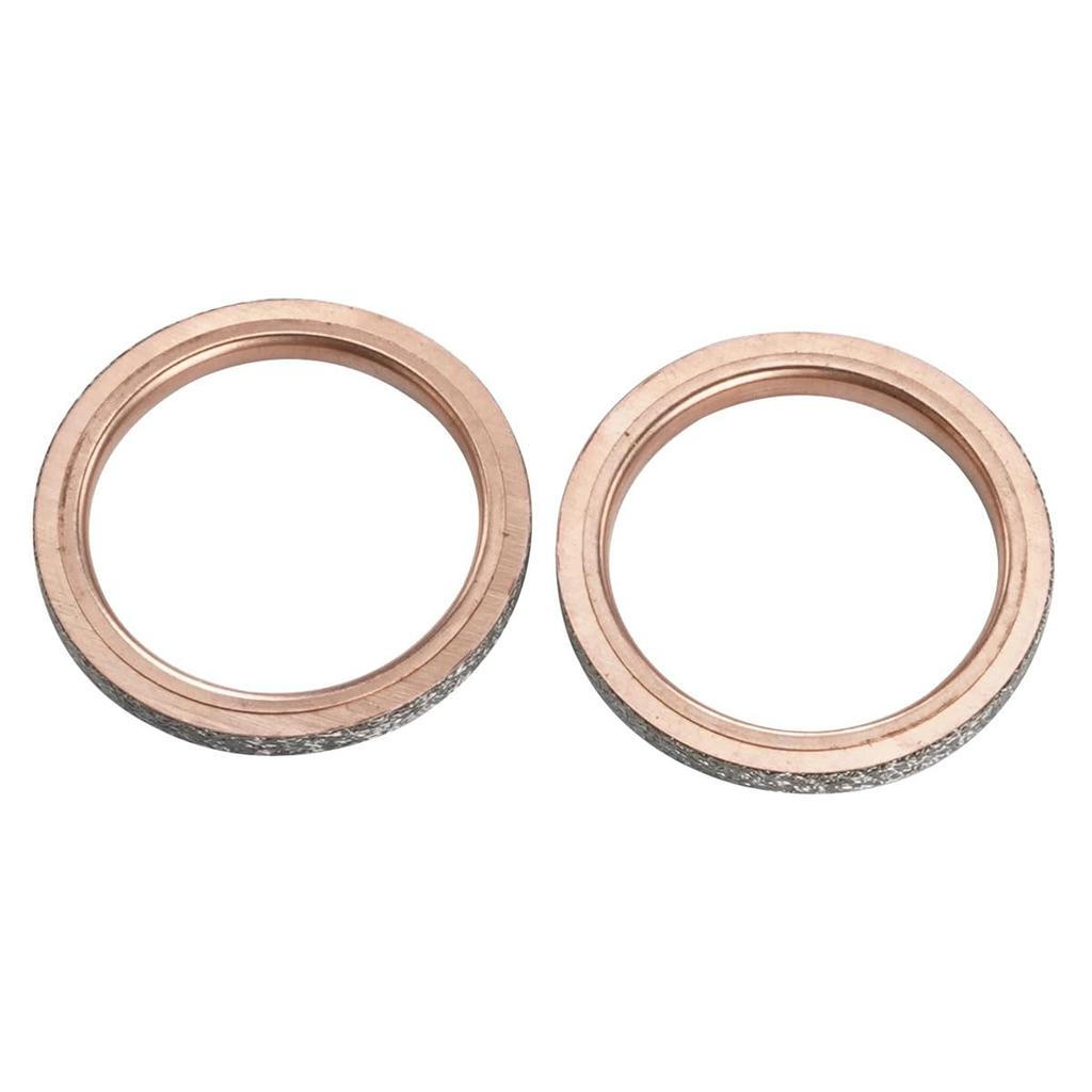 Motorcycle Exhaust Gasket 38.5*50*5 For XT250 2013-2024 Serow 250 2008-2017 XG250 Tricker YBR250 SR400