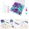 1 Set Knitting Markers Stitching Markers with Yarn Needle Knitting Tool Large Eye Sewing Needle Knitting Needle