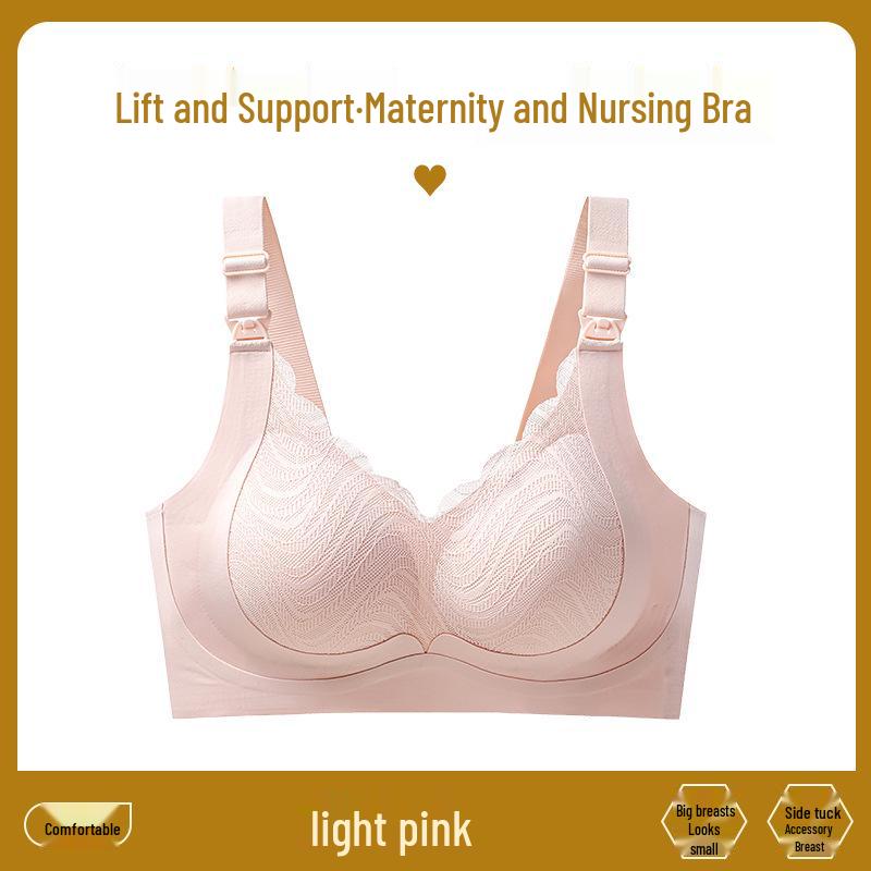 Sömlös amnings-bh för gravida - Mot sidofett, Mot häng, Postpartum, Stor storlek
