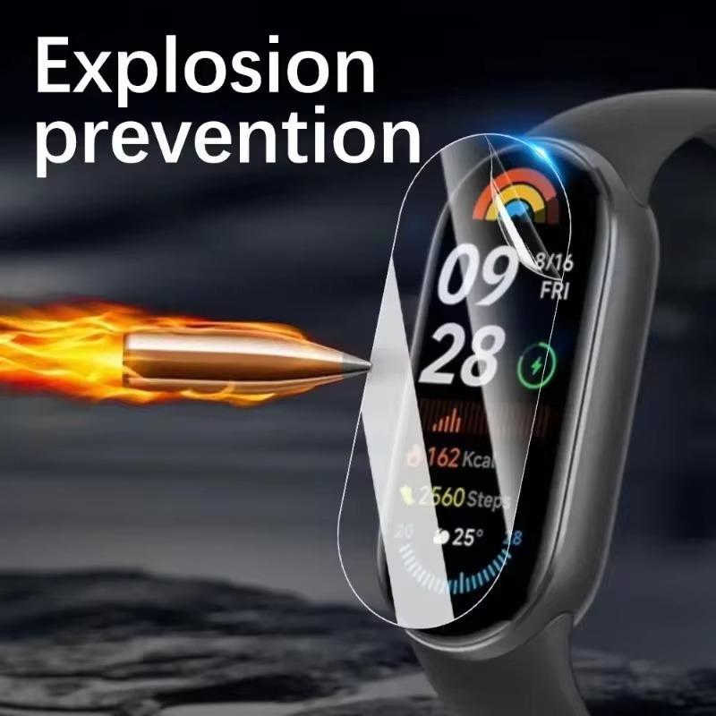 5-20PCS HD Clear Hydrogel Films for Xiaomi Mi Band 9 Soft TPU Full Coverage Screen Protector for Miband 9 Smartwatch Accessories