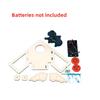 DIY Obstacle Avoidan Car Robot Scien Experiment Technology Elementary School Student Manual Intelligen Experiment Toy Gift