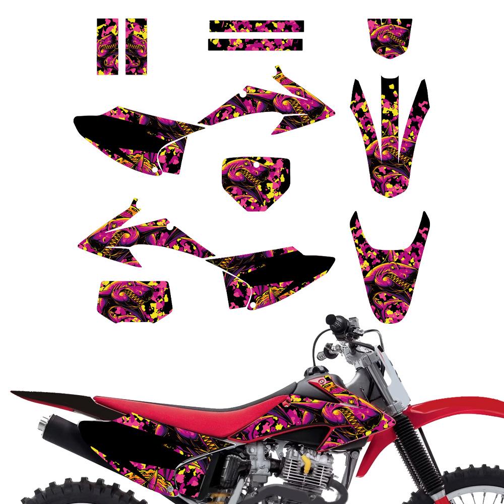 CRF Trail 150-230 Offroad-Motorradaufkleber (2008–2014)