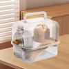 Portable Hamster Carrier Cage Breathable Small Animal Handbag Outdoor Pet Outgoing Cage Carrier Case for Chinchilla Squirrel