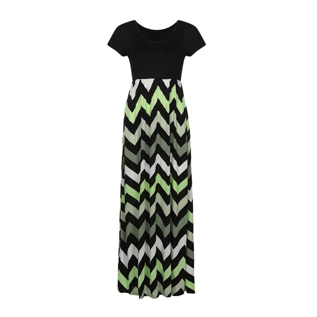 Rochie fără mâneci cu imprimeu geometric lejer pentru femei Fusta lungă