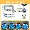 Football Hovering Hockey Toy Set Rechargeable Led With Goal For Gift Childrens