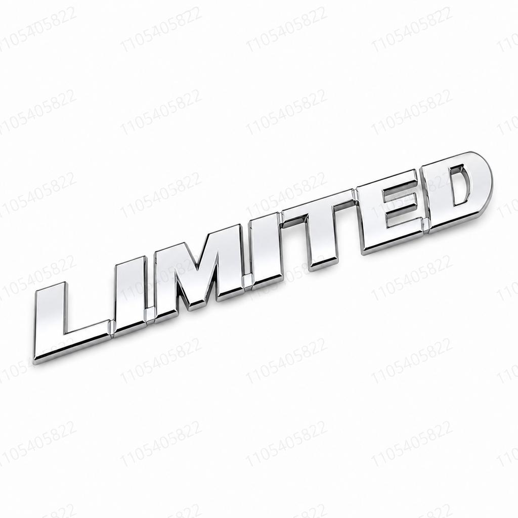 3D Metal Car Letters Logo LIMITED Rear Trunk Badge Sticker Emblem For JEEP Grand Cherokee Overland Compass Wrangler Accessories yt1