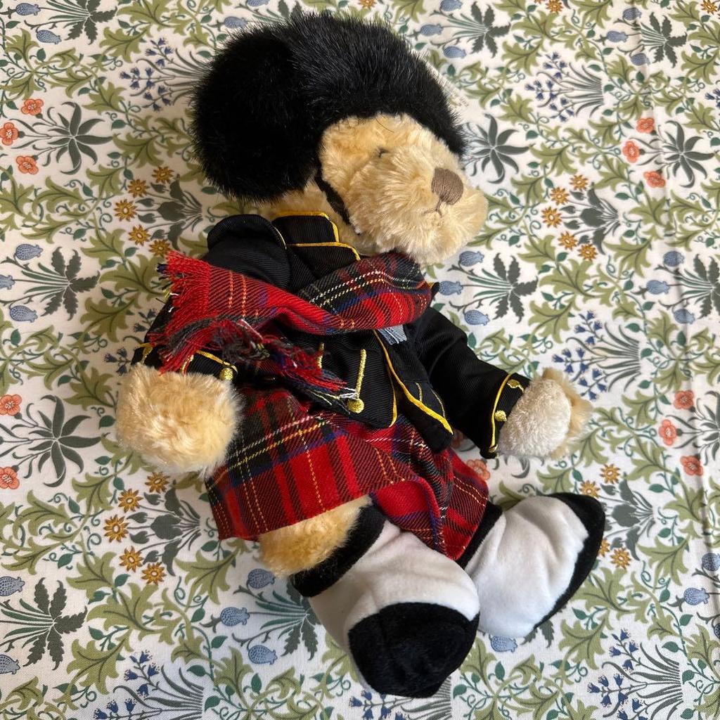 [USED] Royal Collection Piper Teddy Bear (Scottish) Part 2
