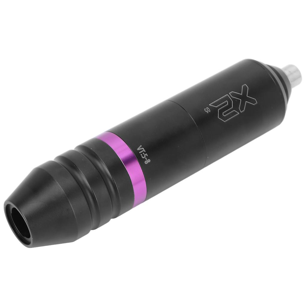 Lightweight Tattoo Machine Pen Tattoo Cartridge Needle Machine RCA Interface Black Purple