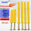 Haistik Plastic Expansion Anchors with Self-Tapping Screws