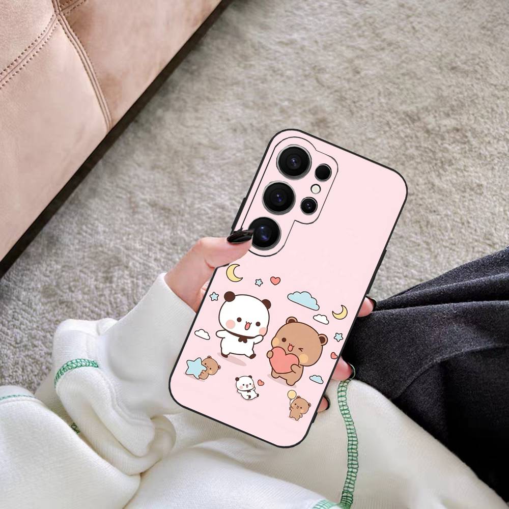 BuBu And DuDu Phone Case For Samsung S 24 Fe 25 Ultra Plus 20 Lite 21 30 22 23 24 22 Ultra 5G Fundas