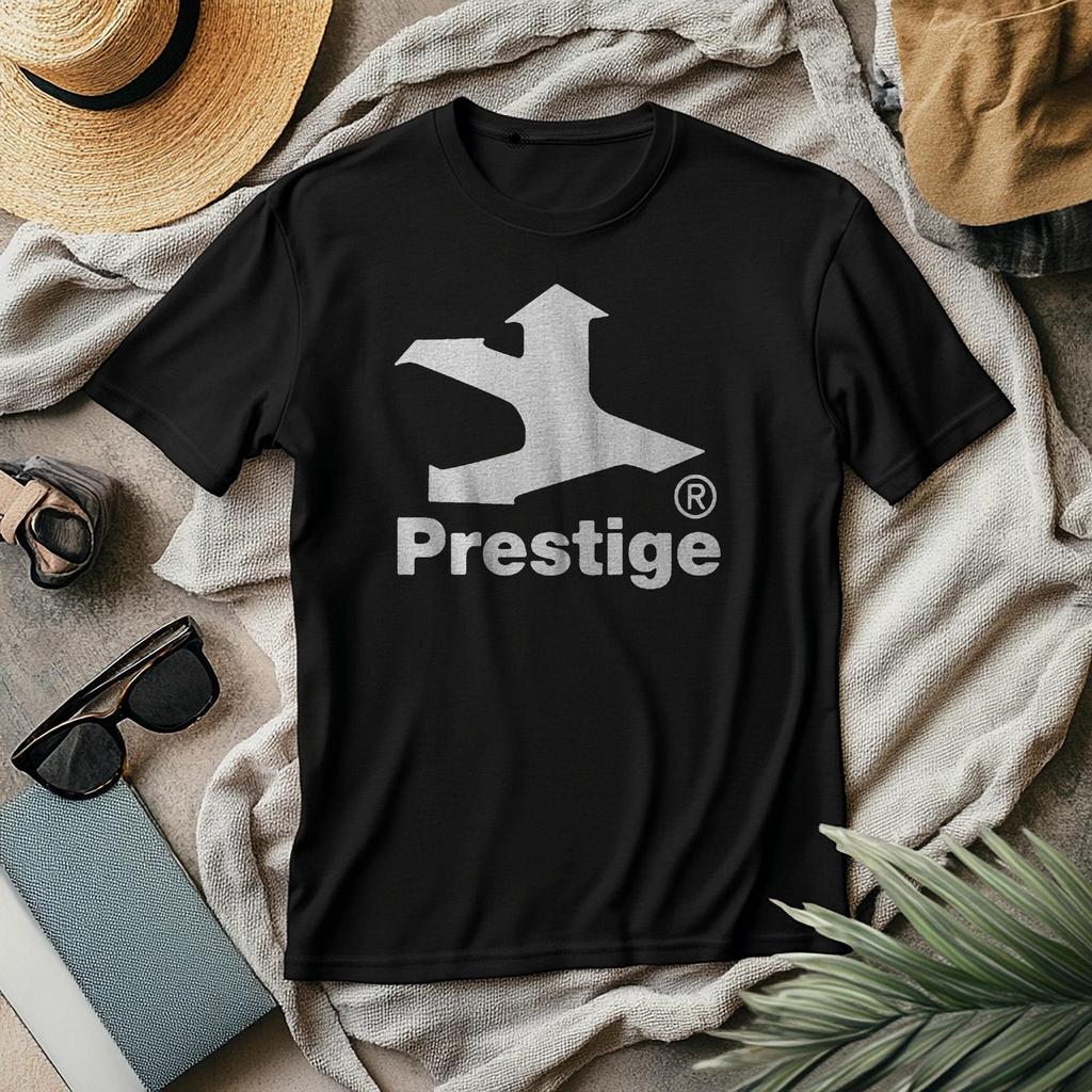 Prestige Records T Shirt Screen Print Cotton Tee
